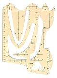 Koh-I-Noor Transparent Brown Function Graph Template for Schools and Offices