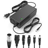 7-in-1 Universal Charger | 48 Volt Battery Charger & 54.6V 2A Output | Fast Charging for 13S Li-ion, Scooter Batteries | Overload/Short-Circuit Protection