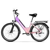 Cybervelo 1000 Peak Electric Bike for Adults,up 80 Miles Removable Battery Ebike, 26" Electric E Bike with 7-Speed,Adult Electric Bicycles for Commute Beach Snow Womens/Man All Terrain