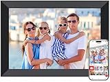 Frameo Digital Picture Frame, 10.1 Inch Smart WiFi Digital Photo Frame Electronic with 1280x800 HD IPS Touch Screen, Auto-Rotate, Wall Mountable, Share Photos/Videos Instantly via Frameo App