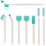 8-Piece Small Cleaning Brush Set for Tight Spaces, Mini Crevice Brushes for Household Use, Ideal for Humidifiers, Cup and Toasters