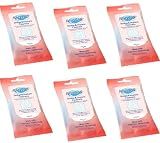 Proxysoft Dental Floss for Bridges and Implants 6 Packs - Floss Threaders for Bridges, Dental Implants, Braces with Extra-Thick Proxy Brush for Optimal Oral Hygiene -Teeth Bridge and Implant Cleaners