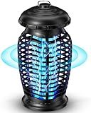 CACULE Bug Zapper Outdoor 4200V Electronic Mosquito Zapper Fly Traps Outdoor Mosquito Repellent Killer Inside/Outside for Home, Patio, Backyard, CA-Blue A1