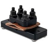 Professional Grade Heavy Duty Barrel Vise Tool, Universal Barrel Clamp Surface Protection Design (Black)