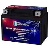 Mighty Max Battery YTX4L-BS - 12 Volt 3 AH, 50 CCA, Rechargeable Maintenance Free SLA AGM Motorcycle Battery