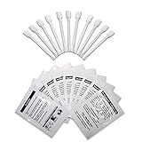 Ci Kyan Credit Card Reader Cleaner, POS Swipe Terminal Cleaning Cards Kit (10 CR80 Cleaning Cards+10 Swabs)