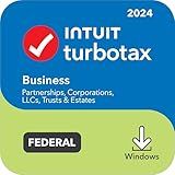 [OLD VERSION] TurboTax Business 2024 Tax Software, Federal Tax Return [PC Download]