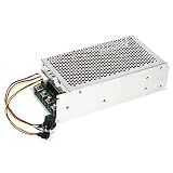 LAOJIA DC Motor Controller,DC 10V-50V 5000W 200A DC Motor Adjustable Speed Controller Regulator PWM Reversible Control