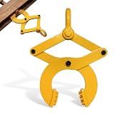 BISupply Pallet Puller Clamp, 6,000 lb pound Pulling Capacity, Pallet Grabber Hook Puller Tool for Forklift Chain