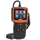 Zpana Car OBD2 Scanner Diagnostic Tool, Vehicle Check Engine Fault Code Readers, Data Clear I/M Readiness Automotive Error Scan Tool Accessories, Universal for SUV, Sedan, Truck