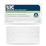 KICTeam - Waffletechnology® Cleaning Cards for Desktop & Mobile Document Scanners (15 Cards) - Presaturated with WonderSolvent - Made in USA