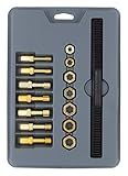 Lang Tools 2584 15-Piece Metric Thread Restorer Set, Black , Gray