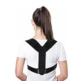 sundpik 1PCS Posture Corrector for Women and Men, Adjustable Upper Back Brace, Spine Support Straightener, Neck, Shoulder, Back and Lumbar Pain Relief, Comfortable & Breathable