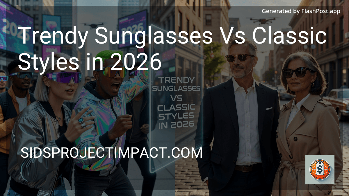 Trendy Sunglasses Vs Classic Styles in 2026 preview