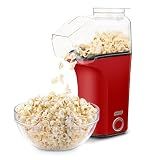 Dash Fresh Pop Popcorn Maker, Electric Hot Air Popper, 16-Cup, Red