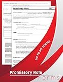 Promissory Notes Form Book: note payable Agreement Form, For Lender and Borrower To State Loan Terms and Conditions. 2 Pages Form ( 65 Forms) 8.5''x11''.