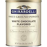 Ghirardelli Sweet Ground White Chocolate Flavor Powder, 3.12 lbs.