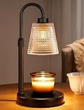 Candle Warmer Lamp with Timer, Dimmable Candle Warmer for Jar Candles, Height Adjustable Wax Melts Warmer, Birthday Gifts for Women Mom, House Warming Gifts New Home Decor