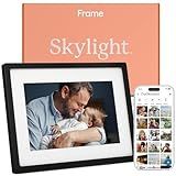 Skylight Frame – WiFi Digital Picture Frame Customer Support, Touch Screen Digital Photo Frame with Easy Setup, Photo Gifts for Parents and Grandparents - 10 Inch Black