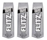 Flitz Multi-Purpose Metal Polish Paste - 5.29oz Tube of USA-Made Chrome Polish - Works on Stainless Steel, Aluminum, Plastic, Jewelry and Cars - Non-Abrasive Cleaner & Rust Remover (3 Pack)