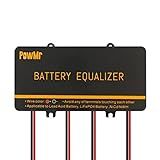 PowMr Battery Equalizer 48V - Battery Voltage Balancer,for 4×12V or 8×12V or More Battery Bank Extend Battery Life 1 Year and More, Support Gel Flood AGM Lithium Battery HA02 Balancer