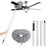 FONUNO Ceiling Fan Cleaner Duster High Ceiling Extended Fan Blade Cleaner