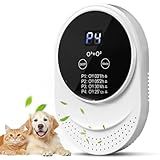PVACG Cat Litter Box Deodorizer Plug In Air Purifier for Whole House Pet Odor Portable Air Cleaner for Bathroom Toilet Living Room Kitchen Pets House (1)