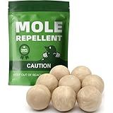 Mole Repellent Outdoor,Vole Repellent for Lawn,Yard,Pet and People Safe Gopher Repellant,Natural Ingredients Groundhog Repellent,Convenient to apply-8P