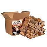 Firewood Central Kiln-Dried PA Oak – 6” Splits (Approx. 42 lb) – Bold Smoking Wood for Pizza Ovens, BBQ & Fire Pits – Easy Light, Low Smoke, USA-Sourced