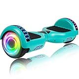 SISIGAD Hoverboard for Kids Ages 6-12, with Built-in Bluetooth Speaker and 6.5" Colorful Lights Wheels, Safety Certified Self Balancing Scooter Gift for Kids