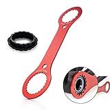 Bicycle Multifunctional BB Wrench, Bicycle Bottom Bracket Wrench Spanner, Mountain Bike Road Bicycle Install Remove Crank Repair Tool Bottom Bracket Removal Tool for TL-FC32, DUB, TL-FC25, TL-FC24