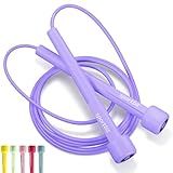 Adjustable Jump Rope for Fitness and Exercise – Skipping Rope for Cardio, Boxing, and Weight Loss – Speed Rope perfect for Men & Women