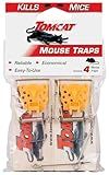 Tomcat Mouse Traps (Wooden), 4 Traps