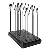 GJJC09B 1PC Painting Stand Base and 20PCS Alligator Clip Stick Set Modeling Tools for Airbrush Hobby Model Parts New