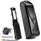 VODIPOWER 48V 20AH E-Bike Battery, 13Ah/16Ah/20Ah Lithium Battery Pack with 40A BMS for Electric Bicycles,E-Motorcycles (100W-1500W) Motor, XT60 Connector, USB Port and Base (48V20AH)