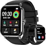 Smart Watch for Men Women, 1.83" HD Touchscreen Fitness Tracker, Smartwatch with Bluetooth Calling, 130+ Sports Modes, Heart Rate Sleep Step Monitor, IP68 Waterproof Pedometer for iPhone & Android