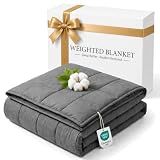 Smart Queen Weighted Blanket for Adults 60” x 80” with Box 20lbs