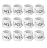 GLEFLE Practice Golf Balls 12 Pack,Realistic Feel and Limited Flight Golf Practice Balls,Practice Golf Balls for Backyard,Swing Training,Training Golf Balls Indoor or Outdoor Use