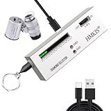 HMKIS Diamond Tester Pen, Professional Jewelry Diamond Tester with 60X Jewelry Loupe Magnifier, Diamond Selector for Novice and Expert (Non-Rechargeable)