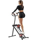 Sunny Health & Fitness Smart Foldable Stair Climber with Balance-Assist Cords - SF-S025005