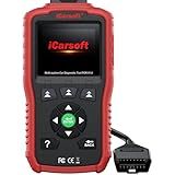 All System OBD2 Scanner for Porsche, iCarsoft POR V1.0 in-Depth Diagnostic Scan Tool Automotive Code Reader with Oil/SAS Reset, Battery Test, Live Graph Data-Full OBD Maintenance