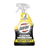 Easy-Off Heavy Duty Degreaser Cleaner Spray, Kitchen Degreaser, 32 Oz