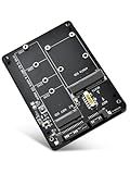ELUTENG M.2 to SATA Adapter - 2 in 1 Converter for MSATA/M.2 NGFF SSD to 2.5" SATA III, Supports B&M Key, Not for M Key