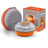 FlashLED Emergency Light V16 DGT 3.0 Approved with Case, Geolocation, App Included, SIM Card and Free Data Service Until 2038, Magnetic Base