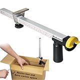 MDJ by Excell Box Resizer with Safety Blade Cover & Scoring Wheel, Reduce Carton Size, Customize Shipping Box - Box scorer Tool Cardboard Box reducer for E-commerce Business, Warehouse Packaging