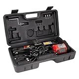 Performance Tool W1609 2-Ton, 4,000 lbs. 12 Volt Remote Controlled Electric Scissor Jack: Efficient and Convenient Automotive Lifting Solution