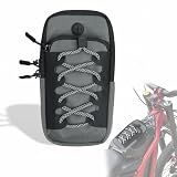 Electric Dirt Bike Frame Bag, Motorcycle Front Cover Storage Compatible with Surron Light Bee S/X, Tutti Soleil 01, Yozma IN 10, E-Ride Pro SR/S/SS, Talaria MX3/MX4/MX5 Ebike Accessories (Grey)