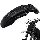 Compatible Fit for Tuttio Tutti Soleil 01 Electric Dirt Bike Front Fender Mud Guard Mudguard (Black)