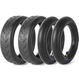 AR-PRO (2-Sets) 8.5"x2 Scooter Tire and Inner Tubes, 50/75-6.1 Pneumatic Replacement Wheels with Straight Valve, Compatible with Gotrax GXL V2, Xiaomi M365 & Pro Electric Scooters