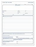 Adams Contractor's Proposal Forms, 8.5 x 11.44 Inch, 3-Part, Carbonless, 50-Pack, White, Canary and Pink (NC3819)